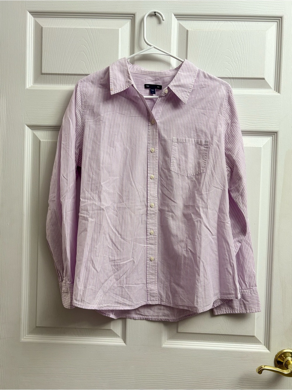 Women’s Gap Striped Button Down Blouse - Picture 1 of 7